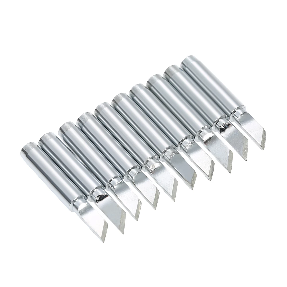 Hot Soldering Iron Tips 10PCS Replacement Lead-free Solder Tip Screwdriver Iron Tip 900M-T-SK for Hakko 936 Rework Station Tool
Hot Soldering Iron Tips 10PCS Replacement Lead-free Solder Tip Screwdriver Iron Tip 900M-T-SK for Hakko 936 Rework Station Tool