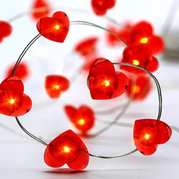 3METERS 40 Heart LED String Lights Battery Powered , for Wedding, Christmas, Valentines Day, Birthday Parties, DIY Home Mantel
3METERS 40 Heart LED String Lights Battery Powered , for Wedding, Christmas, Valentines Day, Birthday Parties, DIY Home Mantel