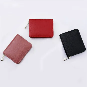 Business Card Holder Wallet Women Men Red Black Pink PU Leather Bank/ID/Credit Card Wallet Unisex Zipper Card Case
Business Card Holder Wallet Women Men Red Black Pink PU Leather Bank/ID/Credit Card Wallet Unisex Zipper Card Case