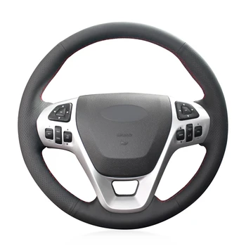 Black Artificial Leather Car Steering Wheel Cover for Ford Explorer 2011-2019 Taurus 2013-2019 Edge 2011-2014 Flex 2013-2019
Black Artificial Leather Car Steering Wheel Cover for Ford Explorer 2011-2019 Taurus 2013-2019 Edge 2011-2014 Flex 2013-2019