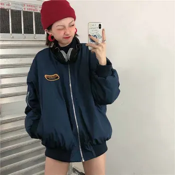 Student long sleeves thickened on both sides wearing baseball uniform jacket winter new Korean ins loose jacket women
Student long sleeves thickened on both sides wearing baseball uniform jacket winter new Korean ins loose jacket women
