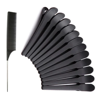Hair Clip Hairdressing Comb Barber Positioning Clip Hair Salon Highlight Frosted Duckbill Clips Hairstyle Partition Styling Tool
Hair Clip Hairdressing Comb Barber Positioning Clip Hair Salon Highlight Frosted Duckbill Clips Hairstyle Partition Styling Tool