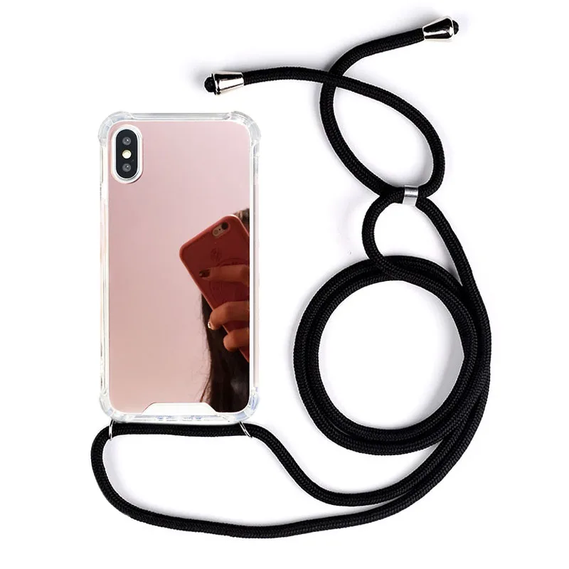 Lanyard Necklace Strap Makeup Mirror Case for iPhone 7 8 6 6s plus Crossbody Rope Cord Cover For iPhone X XS MAX XR 11 Pro Max
Lanyard Necklace Strap Makeup Mirror Case for iPhone 7 8 6 6s plus Crossbody Rope Cord Cover For iPhone X XS MAX XR 11 Pro Max