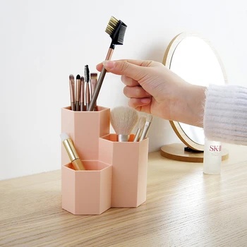 3 Grid Cosmetic Makeup Brush Storage Box Makeup Brush Holder Office Stationery Storage Box Cosmetic Rack Makeup Tool Storage Box
3 Grid Cosmetic Makeup Brush Storage Box Makeup Brush Holder Office Stationery Storage Box Cosmetic Rack Makeup Tool Storage Box