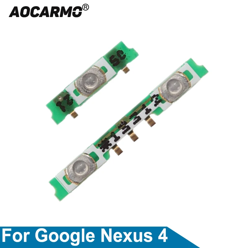 Aocarmo Power On/Off Volume Button Side Keys Connector Board For Google For LG Nexus 4 E960
Aocarmo Power On/Off Volume Button Side Keys Connector Board For Google For LG Nexus 4 E960