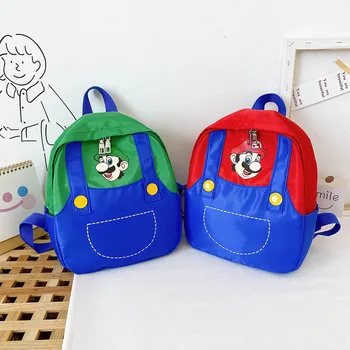 New Children's backpack Cartoons Mario Kindergarten Kids Mochilas Small Pattern Backpack School Bag for Boys Girl
New Children's backpack Cartoons Mario Kindergarten Kids Mochilas Small Pattern Backpack School Bag for Boys Girl