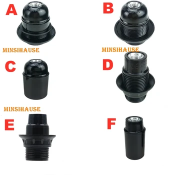 10PCS/Lot E27/E14 LED Plastic Lamp Holder Edison Screw Light Bulb Socket Holder DIY Socket Base Accessories Luminaire
10PCS/Lot E27/E14 LED Plastic Lamp Holder Edison Screw Light Bulb Socket Holder DIY Socket Base Accessories Luminaire
