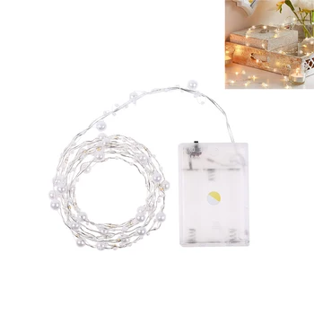 Wedding Christmas Festival Pearl LED Copper Wire String Lights Home Wedding Party Decorations new
Wedding Christmas Festival Pearl LED Copper Wire String Lights Home Wedding Party Decorations new