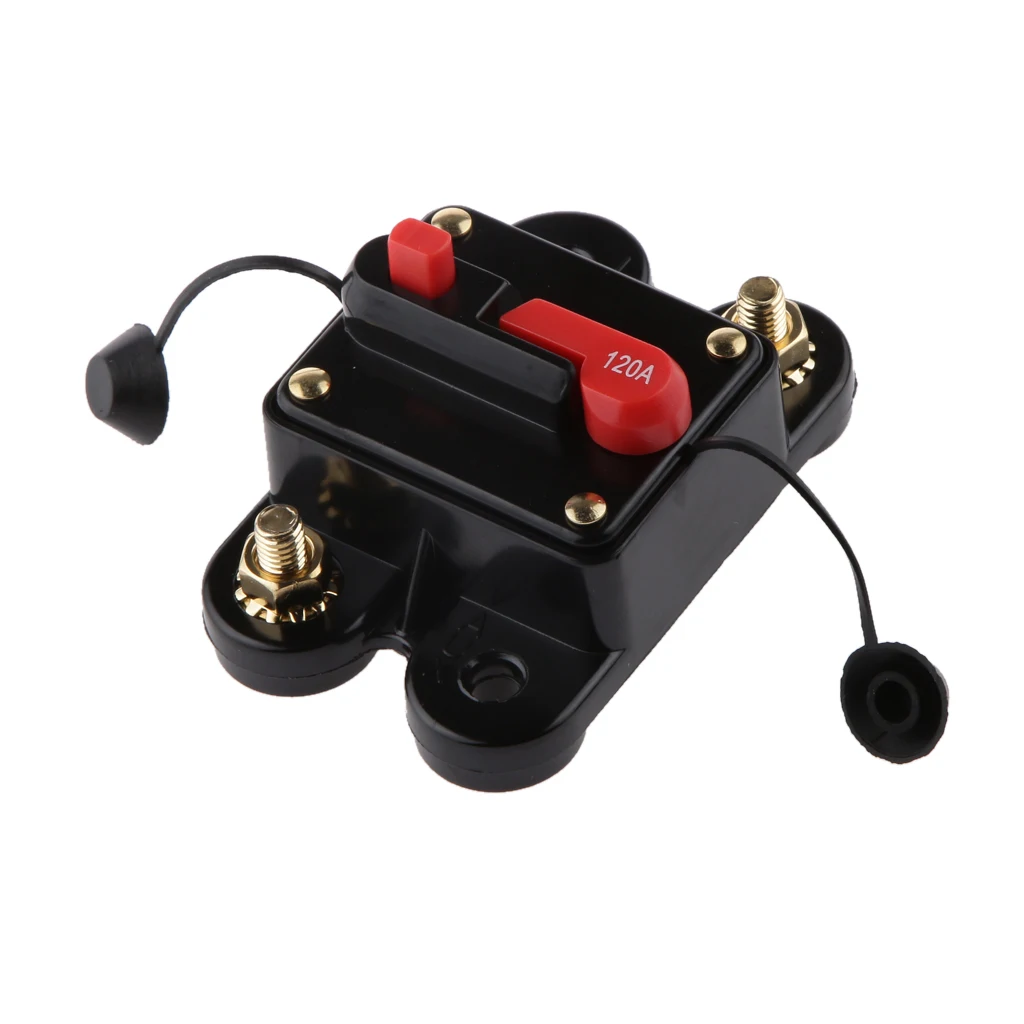 120 Amp Circuit Breaker Marine Rated Power With Manual Reset Waterproof 120 Amp Circuit Breaker Marine Rated Power With Manual Reset Waterproof