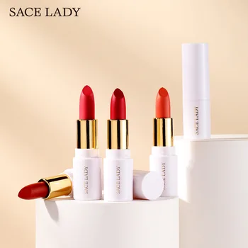 SACE Lady New 9-Color White Tube Matte Not Easy to Color Charm Bite Lip Lipstick Sl620
SACE Lady New 9-Color White Tube Matte Not Easy to Color Charm Bite Lip Lipstick Sl620