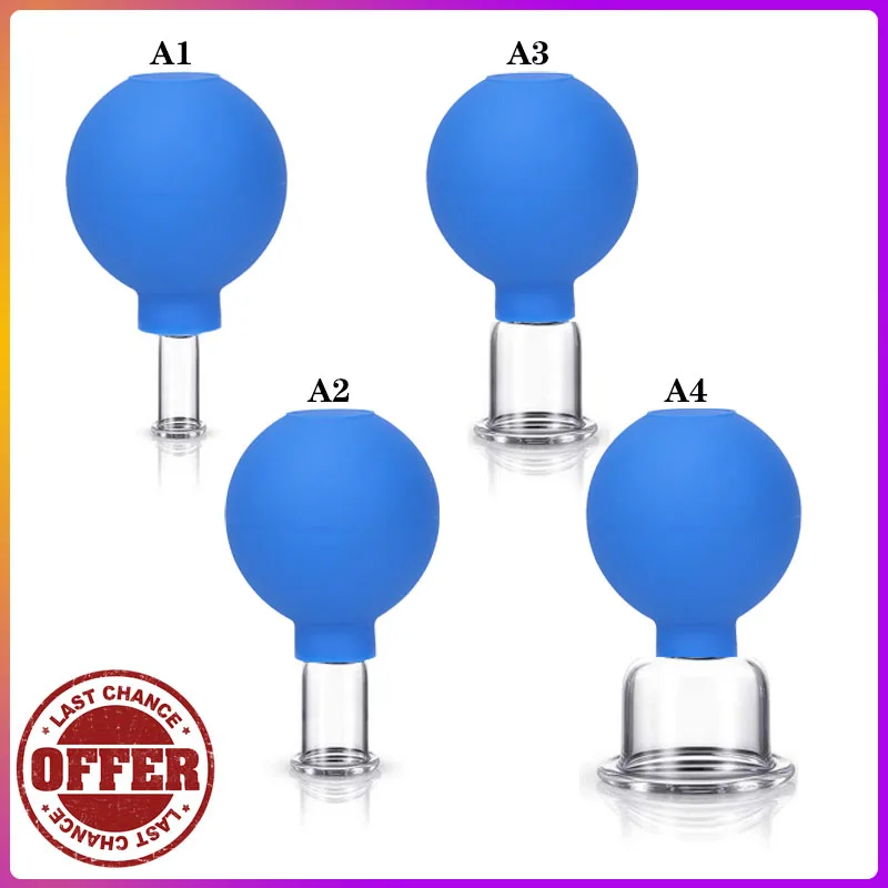 1/4Pcs Rubber Vacuum Cupping Glasses Cupping Cups Vacuum Massage Body Cups Cans Suction Body Massage Jars Health Care
1/4Pcs Rubber Vacuum Cupping Glasses Cupping Cups Vacuum Massage Body Cups Cans Suction Body Massage Jars Health Care