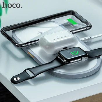 HOCO 3 in1 Wireless Charger for iphone 11 Pro XS Max 7 8 for Apple Watch 5 4 3 2 Airpods Pro Fast Charger Holder For Samsung S20
HOCO 3 in1 Wireless Charger for iphone 11 Pro XS Max 7 8 for Apple Watch 5 4 3 2 Airpods Pro Fast Charger Holder For Samsung S20