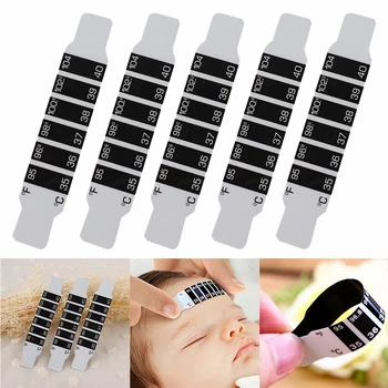 30Pcs Forehead Head Strip Baby Thermometer Stickers Fever Body Kid Check Test Temperature Monitoring Safety Non-Toxic In Stock
30Pcs Forehead Head Strip Baby Thermometer Stickers Fever Body Kid Check Test Temperature Monitoring Safety Non-Toxic In Stock