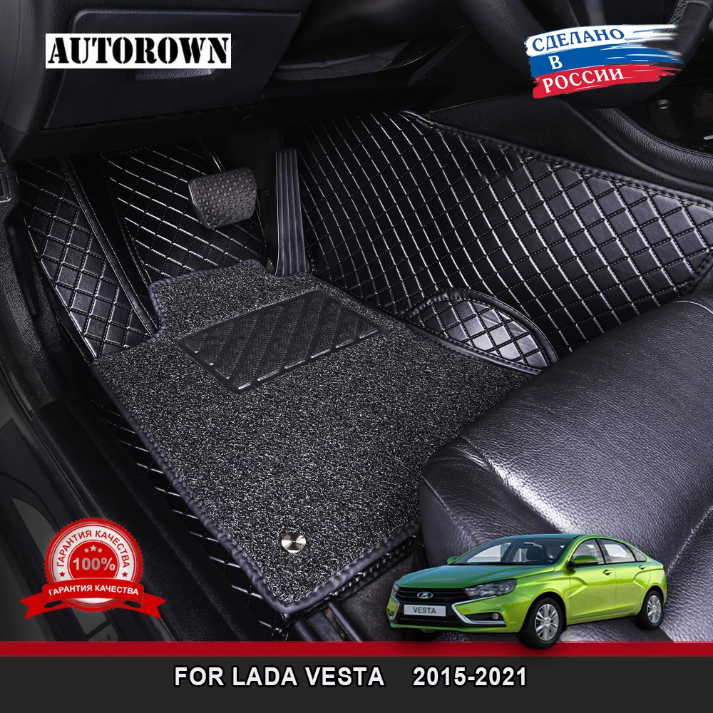 AUTOROWN 3D Custom Car Floor Mats For LADA VAZ VESTA 2015-2021 Trunk mat interior parts Car accessories Leather Floor Mat
AUTOROWN 3D Custom Car Floor Mats For LADA VAZ VESTA 2015-2021 Trunk mat interior parts Car accessories Leather Floor Mat