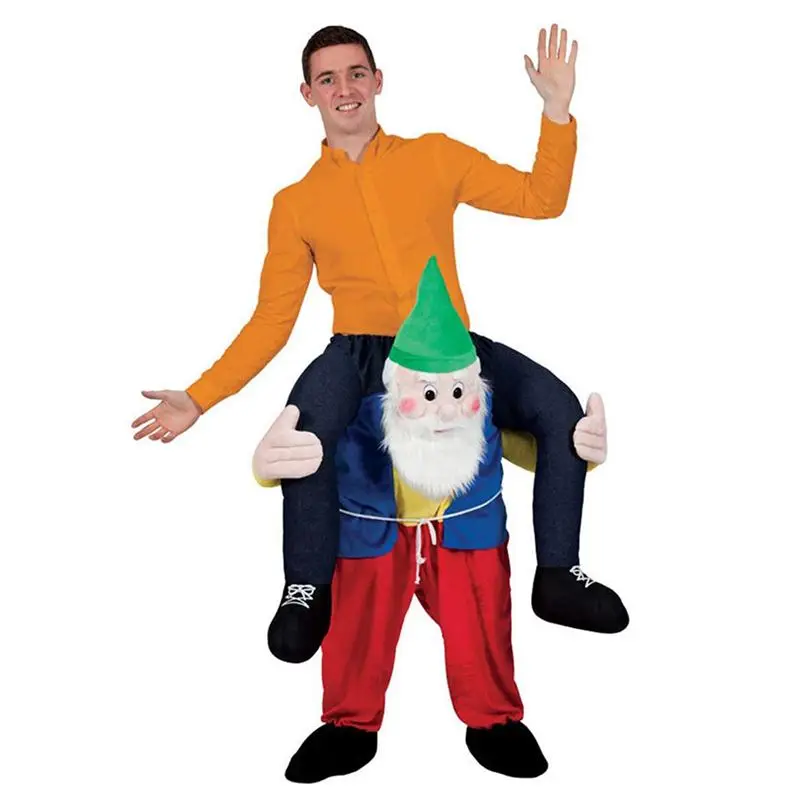 Shoulder Ride On Mascot Costume Piggy Back Party Fancy Dress Carry Costume (Dwarf / Colorful)
Shoulder Ride On Mascot Costume Piggy Back Party Fancy Dress Carry Costume (Dwarf / Colorful)