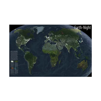 A1 World Atlases Maps Earth At Night World Map Wall Sticker Posters and Prints for Living Room Office School Culture Education
A1 World Atlases Maps Earth At Night World Map Wall Sticker Posters and Prints for Living Room Office School Culture Education