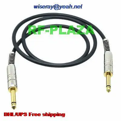 DHL/EMS 20 pcs 6.35mm male to 1/4" plug TS mono audio cable Guitar MIC L-2T2S Canare 3~12 Meter with one year warranty-A2
DHL/EMS 20 pcs 6.35mm male to 1/4" plug TS mono audio cable Guitar MIC L-2T2S Canare 3~12 Meter with one year warranty-A2