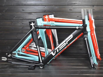 fixed gear frame VISP arrival extra light smooth weld fixed gear frame sets bicycle frame Alloy frame and fork
fixed gear frame VISP arrival extra light smooth weld fixed gear frame sets bicycle frame Alloy frame and fork