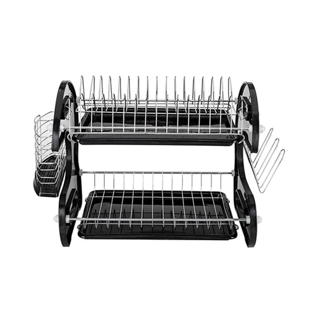 Kitchen organizer dish drying rack Dual Layers Bowls & Dishes & Chopsticks & Spoons Collection Shelf Dish Drainer
Kitchen organizer dish drying rack Dual Layers Bowls & Dishes & Chopsticks & Spoons Collection Shelf Dish Drainer