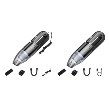 Car Vacuum Cleaner 120W 6000Pa High Suction Handheld Vacuum Cleaner Low Noise Wet and Dry Mini Vacuum Cleaner
Car Vacuum Cleaner 120W 6000Pa High Suction Handheld Vacuum Cleaner Low Noise Wet and Dry Mini Vacuum Cleaner