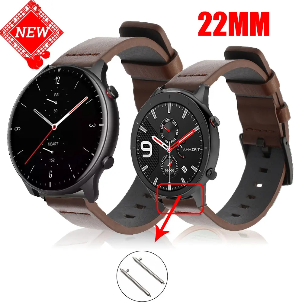Leather Band Strap For Xiaomi Huami Amazfit GTR 2 2E 47mm color Pace Stratos2S 2 Sport Bracelet Gtr2 Replacement Wristband Corre
Leather Band Strap For Xiaomi Huami Amazfit GTR 2 2E 47mm color Pace Stratos2S 2 Sport Bracelet Gtr2 Replacement Wristband Corre
