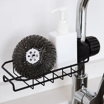 Practical Storage Rack Stainless Steel Adjustable Faucet Rag Drain Rack Household Kitchen Free Punching
Practical Storage Rack Stainless Steel Adjustable Faucet Rag Drain Rack Household Kitchen Free Punching