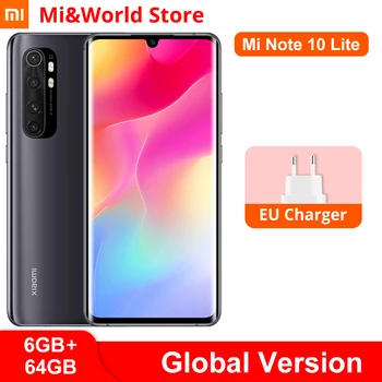 Global Version Xiaomi Mi Note 10 Lite 6GB 64GB Mobile Phone Snapdragon 730G 64MP Quad Camera 6.47″ AMOLED Screen 5260mAh NFC 
Global Version Xiaomi Mi Note 10 Lite 6GB 64GB Mobile Phone Snapdragon 730G 64MP Quad Camera 6.47″ AMOLED Screen 5260mAh NFC