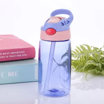 

500ml Plastic Portable Outdoor Travel Sport Straw Drinking Water Bottle Kettle Drinkware Water Bottles
