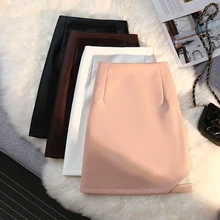 New Korean Skinny Leather Skirts Women Fashion Sexy High Waist Irregular PU Mini Skirt Female
New Korean Skinny Leather Skirts Women Fashion Sexy High Waist Irregular PU Mini Skirt Female