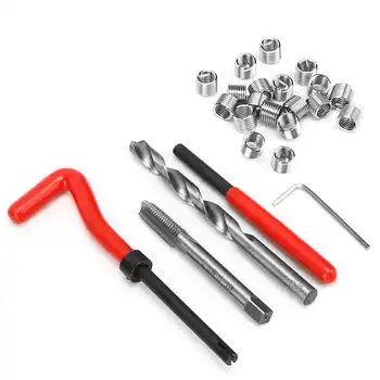 Damaged Thread Repair Kit Maintenance Accessory Car Spanner Inserts Drill Tool Set Car Garage Tools M8x1.25mm
Damaged Thread Repair Kit Maintenance Accessory Car Spanner Inserts Drill Tool Set Car Garage Tools M8x1.25mm