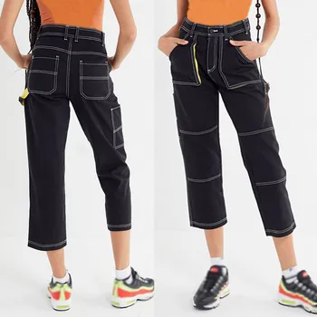 woman jeans high waist KLV Fashion women's jeans solid color denim women's waist pocket stitching sexy straight pants 9.18
woman jeans high waist KLV Fashion women's jeans solid color denim women's waist pocket stitching sexy straight pants 9.18