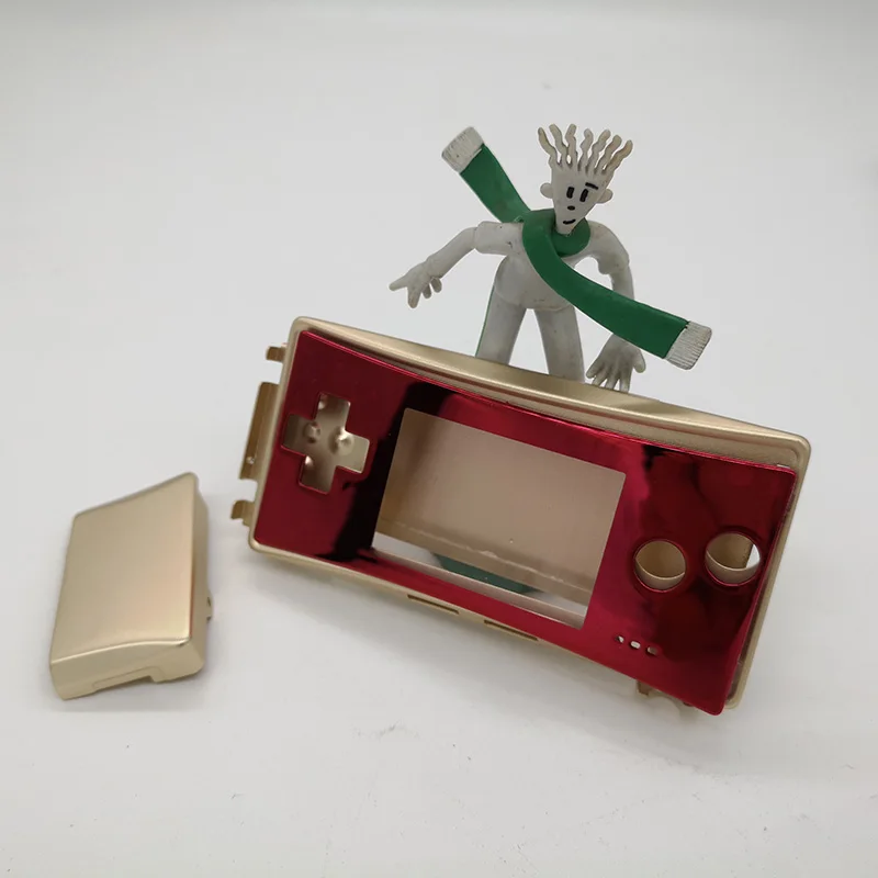Фото 5 Цвета металла высокое качество оболочка чехол Корпус для GameBoy MICRO консоли
