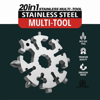 EDC Tool 18-in-1 Multipurpose Tool Card Combination Compact Portable Outdoor Product Snowflake Outdoor multifunctional keychain
EDC Tool 18-in-1 Multipurpose Tool Card Combination Compact Portable Outdoor Product Snowflake Outdoor multifunctional keychain
