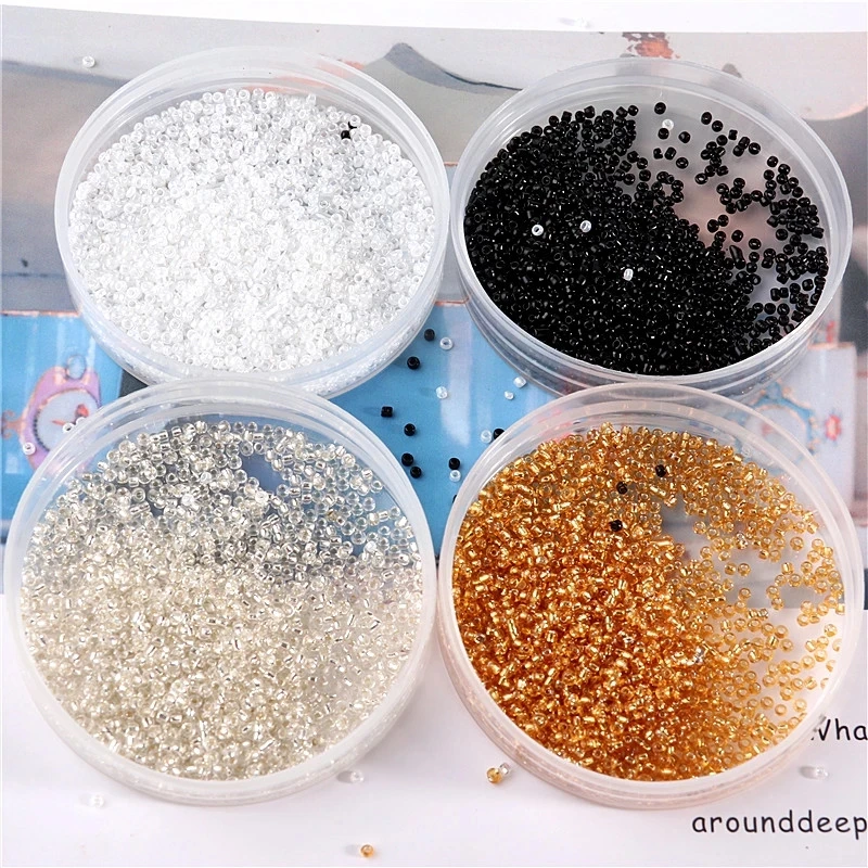 10g(1440Pcs) 15/0 1.5mm Silver Lined Color Round Glass Seedbeads Czech Spacers Beads For DIY Glass Seed Bead Work Jewelry Making
10g(1440Pcs) 15/0 1.5mm Silver Lined Color Round Glass Seedbeads Czech Spacers Beads For DIY Glass Seed Bead Work Jewelry Making