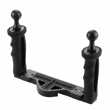 PULUZ Dual Handle Aluminium Tray Stabilizer Rig Underwater Scuba Diving Dive Tray Mount for Gopro DSLR Camera SJCAM Smartphone
PULUZ Dual Handle Aluminium Tray Stabilizer Rig Underwater Scuba Diving Dive Tray Mount for Gopro DSLR Camera SJCAM Smartphone