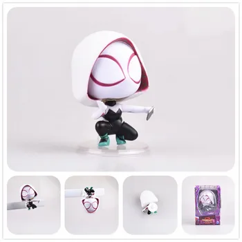 10cm Spider Gewn Figure Spider-Man B6 Gwen Stacy into the spider-verse Q version cute car shaking head doll decoration doll gift
10cm Spider Gewn Figure Spider-Man B6 Gwen Stacy into the spider-verse Q version cute car shaking head doll decoration doll gift