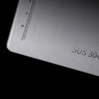 304 Stainless Steel Chopping Board with Scale Anti-rust Antibacterial Durable Cutting Boards JS23
304 Stainless Steel Chopping Board with Scale Anti-rust Antibacterial Durable Cutting Boards JS23