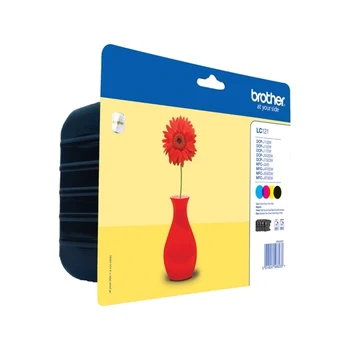 Brother Dye Value Pack LC121VALBPDR
Brother Dye Value Pack LC121VALBPDR