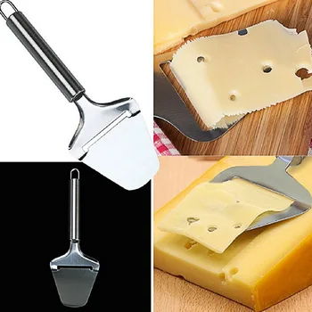 Silver Stainless Steel Cheese Peeler Cheese Slicer Cutter Butter Slice Cutting Knife Kitchen Cooking Cheese Tools
Silver Stainless Steel Cheese Peeler Cheese Slicer Cutter Butter Slice Cutting Knife Kitchen Cooking Cheese Tools