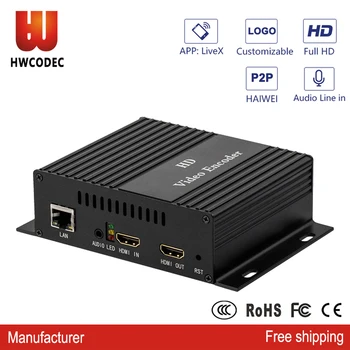 HWCODEC H3110H Video Encoder IPTV Encoder MPEG4 1080P HDMI Encoder with Loop Out H264 H.265 HEVC Encoder for YouTube, Wowza
HWCODEC H3110H Video Encoder IPTV Encoder MPEG4 1080P HDMI Encoder with Loop Out H264 H.265 HEVC Encoder for YouTube, Wowza
