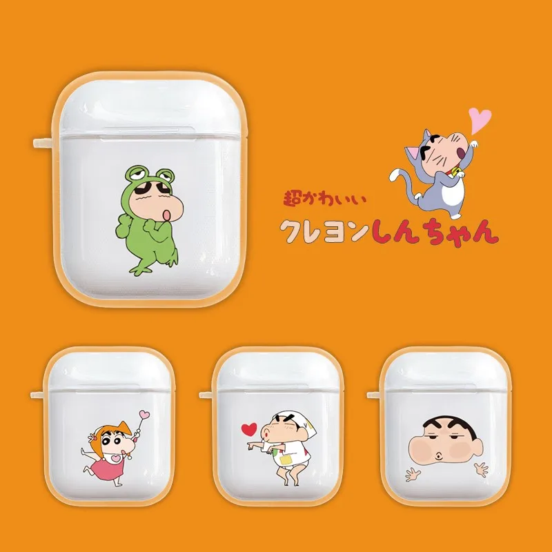 Crayon Shin-chan Case For Apple Airpods 1 2 Cartoon Box Wireless Bluetooth Earphone Soft Clear Case For Airpods Headphone Cover
Crayon Shin-chan Case For Apple Airpods 1 2 Cartoon Box Wireless Bluetooth Earphone Soft Clear Case For Airpods Headphone Cover