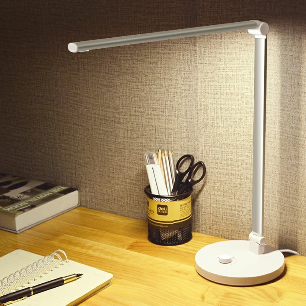 Foldable Table Lamp Rechargeable Reading Desk Light Dimmable With USB Cable Silver/Champagne
Foldable Table Lamp Rechargeable Reading Desk Light Dimmable With USB Cable Silver/Champagne