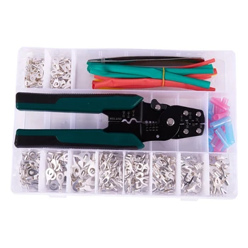 319Pcs Multifunction Cable Stripper Cutter Crimper Pliers Cold Pressing TOT/UT Terminal Tools
319Pcs Multifunction Cable Stripper Cutter Crimper Pliers Cold Pressing TOT/UT Terminal Tools