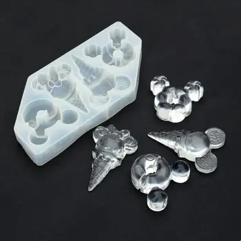 Resin Mold Ice Cream Silicone Mold Popsicle Crystal Epoxy Resin Mould Plaster Aromatherapy Mold For DIY Crafts Multiple Styles 
Resin Mold Ice Cream Silicone Mold Popsicle Crystal Epoxy Resin Mould Plaster Aromatherapy Mold For DIY Crafts Multiple Styles