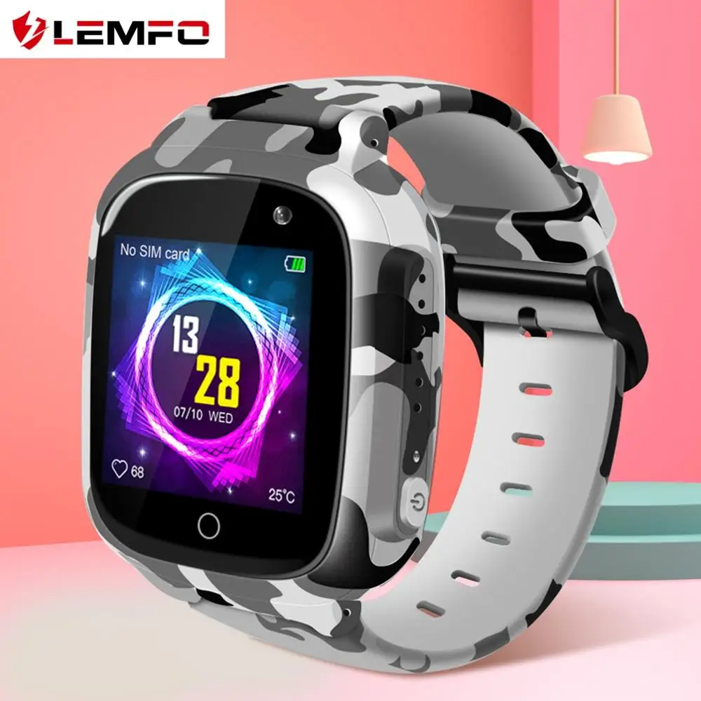 LEMFO Cute Smart Watch Kids Wifi SIM Card SOS Voice Chat Clear Camera IP67 Waterproof 600 mAH Battery Smartwatch GPS For Child
LEMFO Cute Smart Watch Kids Wifi SIM Card SOS Voice Chat Clear Camera IP67 Waterproof 600 mAH Battery Smartwatch GPS For Child