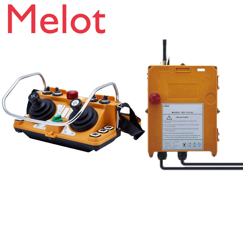 Original TELECRANE Wireless Industrial Remote Controller Electric Hoist Remote Control 1 Transmitter + 1 Receiver F24-60
Original TELECRANE Wireless Industrial Remote Controller Electric Hoist Remote Control 1 Transmitter + 1 Receiver F24-60
