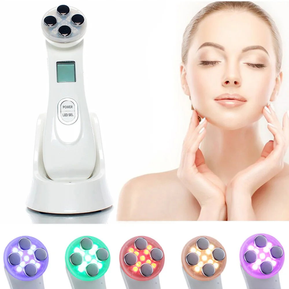 RF Radio Frequency Face Lifting device 5 in 1 LED Photon Galvanic Spa EMS Mesotherapy Electroporation Skin Care Facial Massager
RF Radio Frequency Face Lifting device 5 in 1 LED Photon Galvanic Spa EMS Mesotherapy Electroporation Skin Care Facial Massager