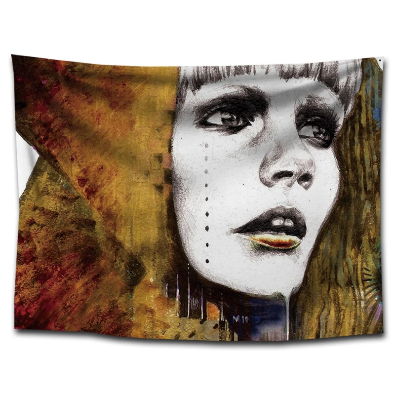 Makeup Girl Tapestry Wall Hanging Aesthetic Trippy Hippie Tapestries Beach Towel Shawl Throw Sheet Home Room Decor 
Makeup Girl Tapestry Wall Hanging Aesthetic Trippy Hippie Tapestries Beach Towel Shawl Throw Sheet Home Room Decor