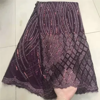 2019 high quality sequence French Nigerian sequins net lace,African tulle mesh sequence lace fabric for wedding party 5yards/lot
2019 high quality sequence French Nigerian sequins net lace,African tulle mesh sequence lace fabric for wedding party 5yards/lot