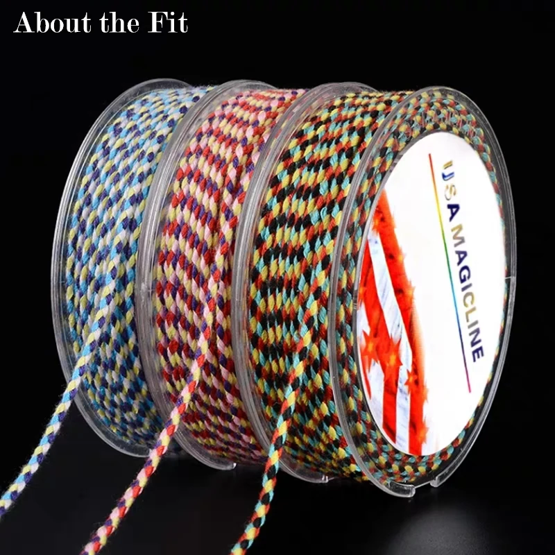 About the Fit 2mm 10M Cotton Braided Cords Macrame Earring Tassels Making Accessories Twisted Threads Beading Woven Lace
About the Fit 2mm 10M Cotton Braided Cords Macrame Earring Tassels Making Accessories Twisted Threads Beading Woven Lace
